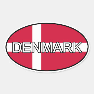 Denmark Euro Sticker