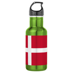 Denmark Flag 532 Ml Water Bottle
