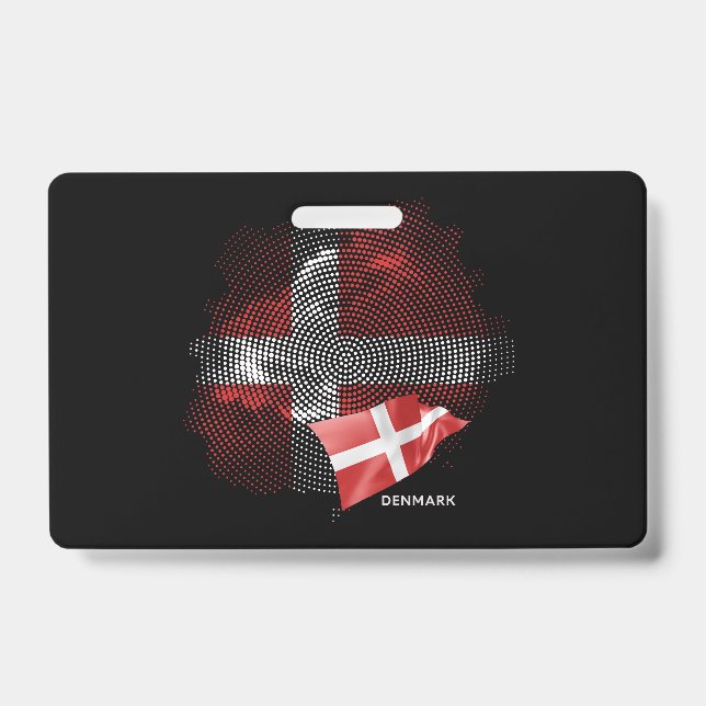Denmark flag badge (Front)