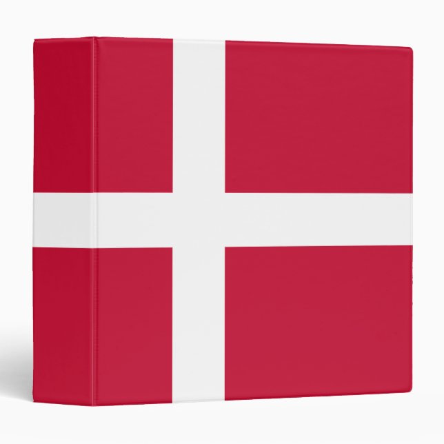 Denmark Flag Binder (Front/Spine)