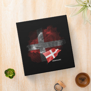 Denmark flag binder