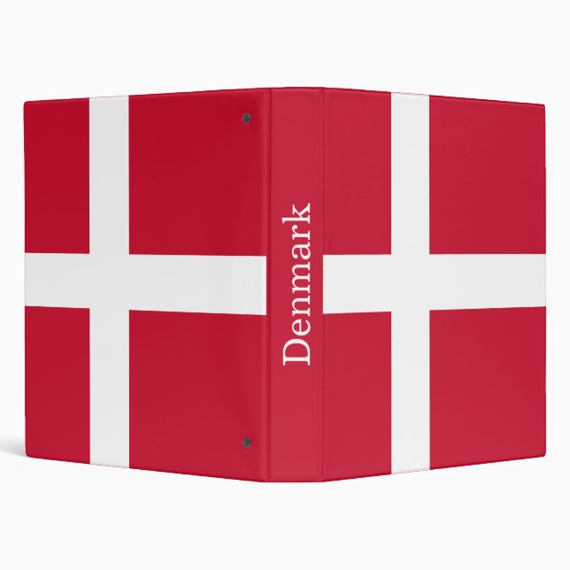Denmark Flag Binder (Background)