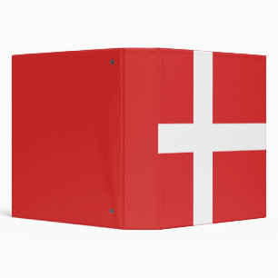 Denmark flag binder