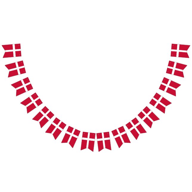 Denmark flag bunting banner (All)