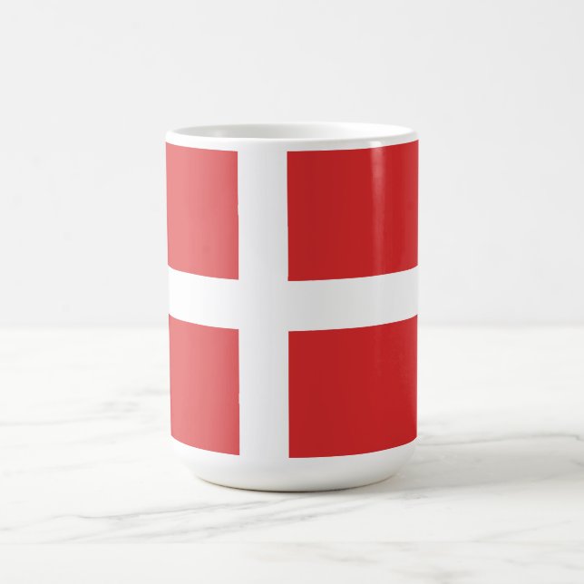 Denmark flag coffee mug (Center)