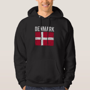 Denmark Flag Danish Men Women Denmark Hoodie
