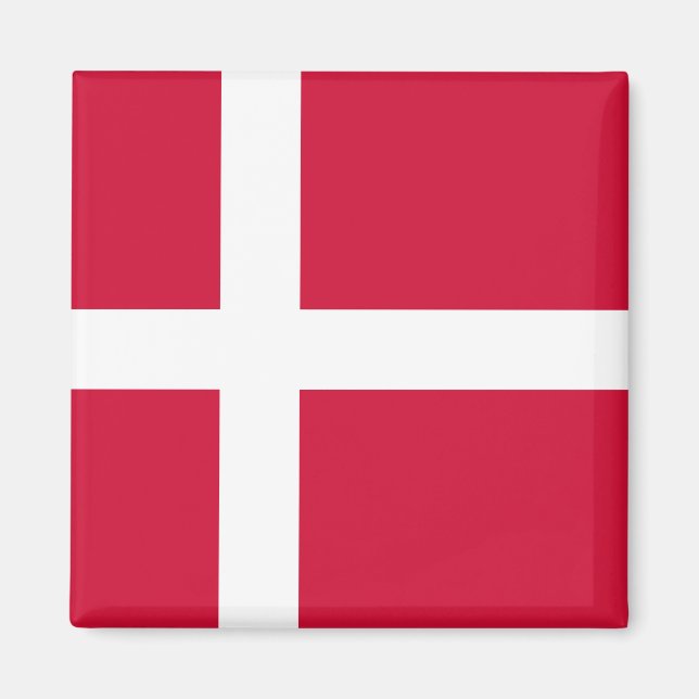 Denmark Flag DK Magnet (Front)