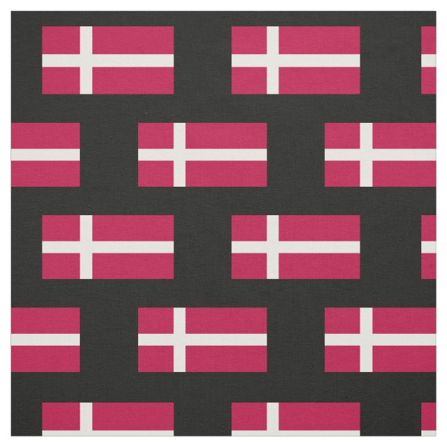 Denmark Flag Fabric (Swatch)