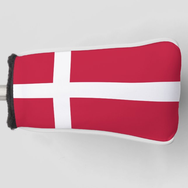 Denmark Flag Golf Head Cover (Front)