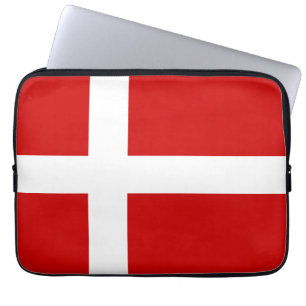 Denmark Flag Laptop Sleeve