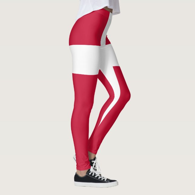 Denmark flag leggings (Right)