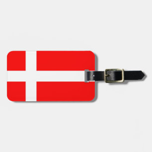Denmark Flag Luggage Tag! Tag