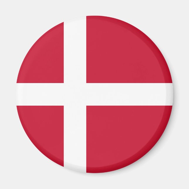 Denmark Flag Magnet (Front)
