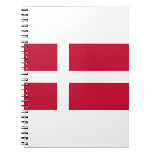 Denmark Flag Notebook