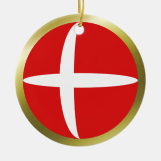 Denmark Flag Ornament