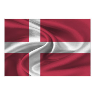 Denmark Flag Photo Print