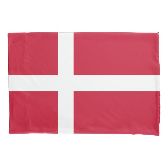 Denmark Flag Pillowcase (Front)
