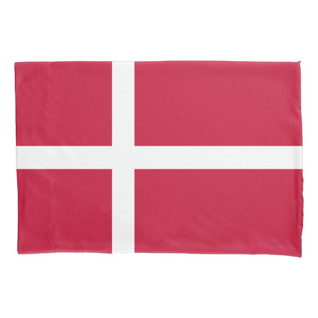 Denmark Flag Pillowcase (Front)