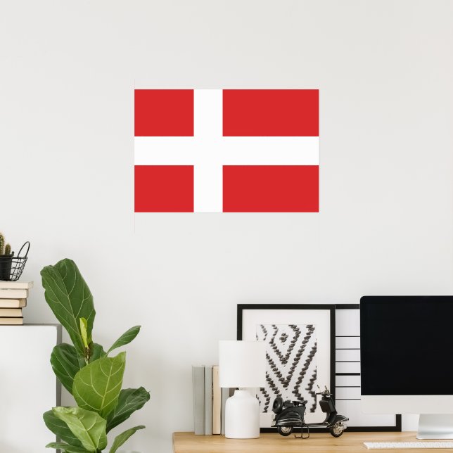 Denmark flag poster (Home Office)