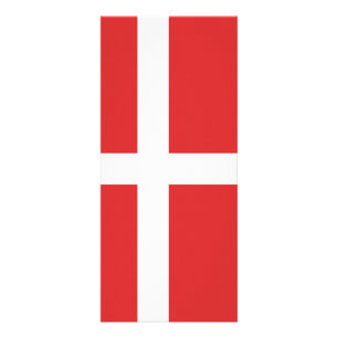 Denmark flag rack card