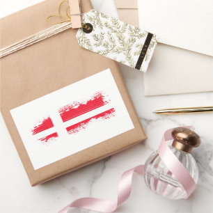 Denmark flag sticker