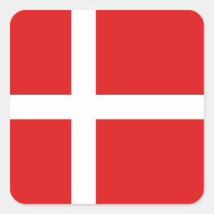 Denmark Flag Sticker
