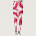 Denmark flag stripes country colour pattern red wh leggings<br><div class="desc">Denmark flag stripes country colour pattern red white line</div>
