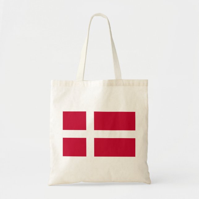 Denmark Flag Tote Bag (Front)