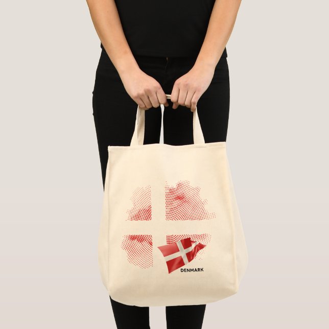 Denmark flag tote bag (Front (Product))