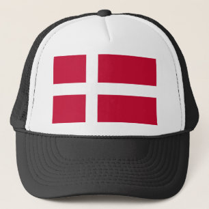 Denmark Flag Trucker Hat