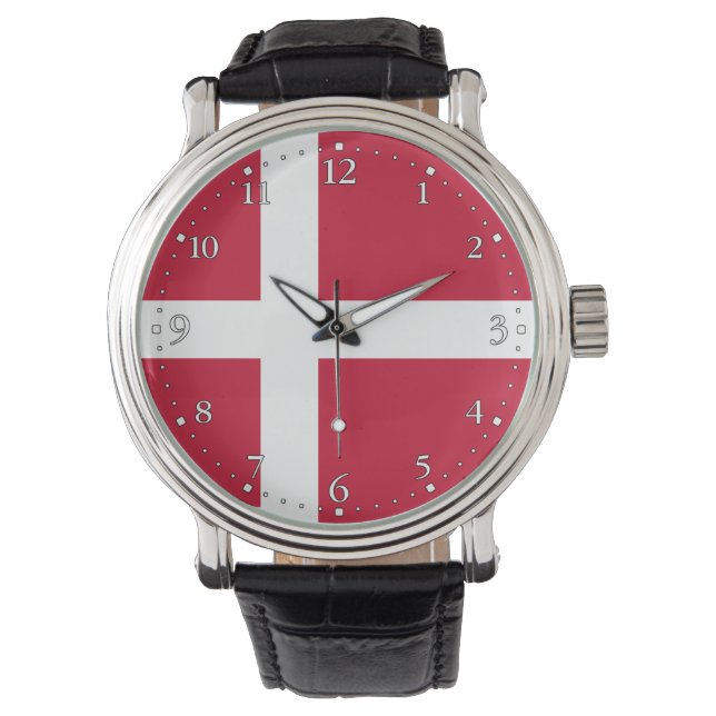 Denmark Flag Watch (Front)