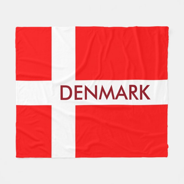Denmark Fleece Blanket! Blanket (Front (Horizontal))