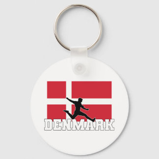 Denmark Football Soccer National Team  Keychain