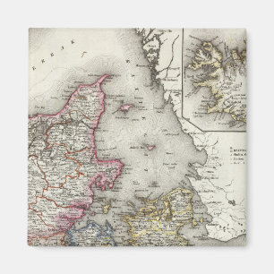 Denmark, Germany Magnet
