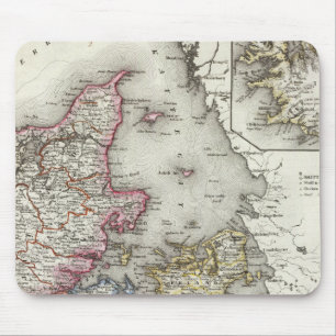 Denmark, Germany Mouse Pad