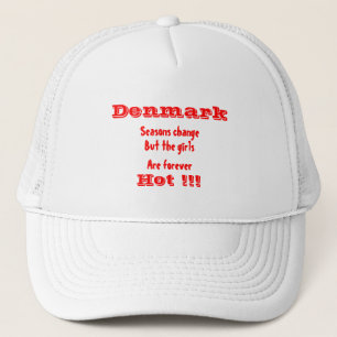 Denmark girls trucker hat