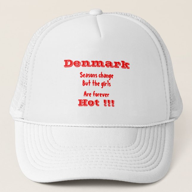 Denmark girls trucker hat (Front)