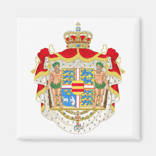 Denmark Greater Coat of Arms Magnet