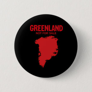 Denmark Greenland Is Not For Sale - Anti Trump Pre 2 Inch Round Button