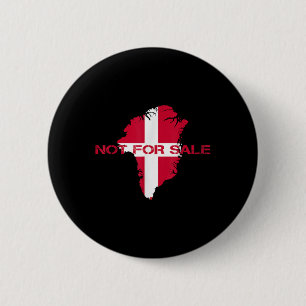 Denmark Greenland Not For Sale Annex Greenland 2 Inch Round Button
