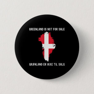 Denmark Greenland Not For Sale Translation Denmark 2 Inch Round Button