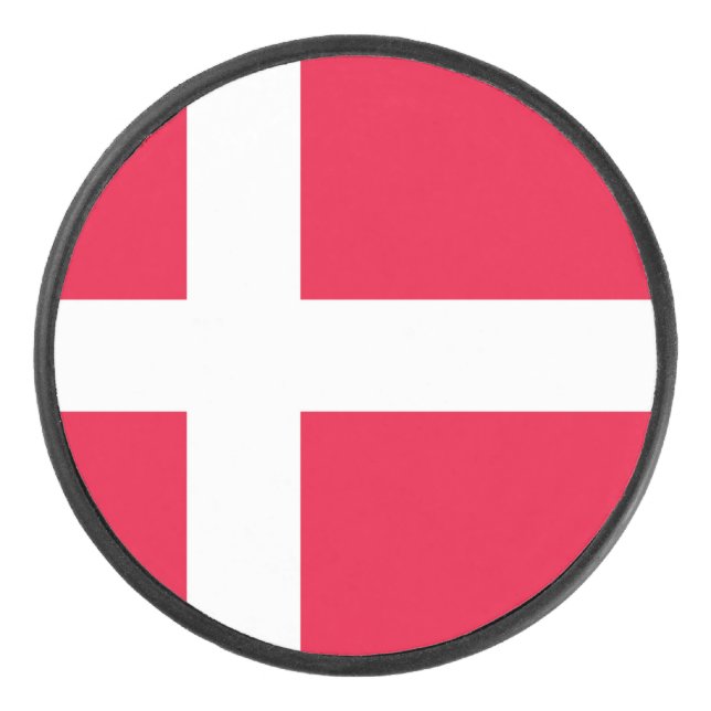 Denmark Hockey Puck (Front)