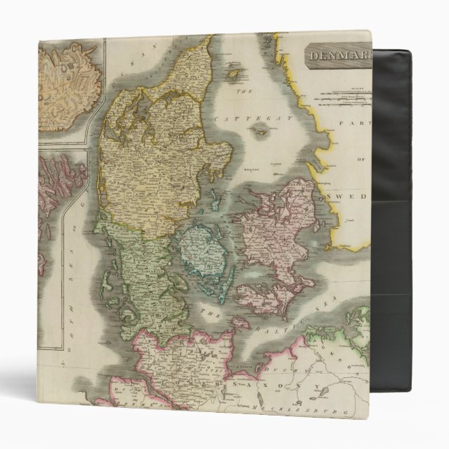 Denmark, Iceland, Feroe Islands Binder (Front/Inside)