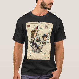 Denmark Illustrative Map T-Shirt
