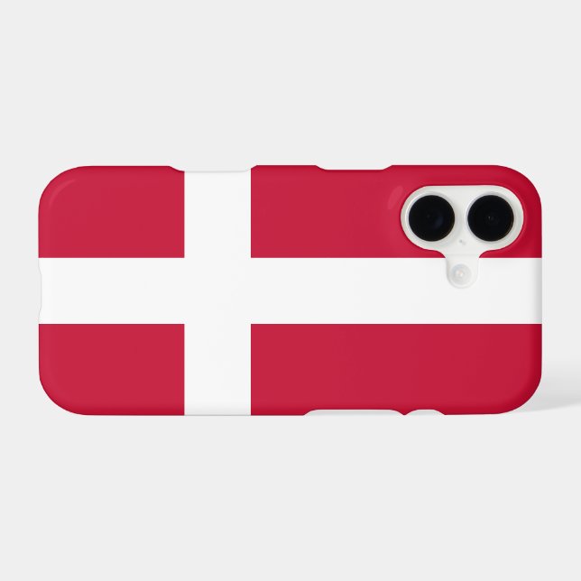 Denmark iPhone Case (Back Horizontal)