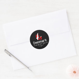 Denmark Is Calling And I Must Go Sticker