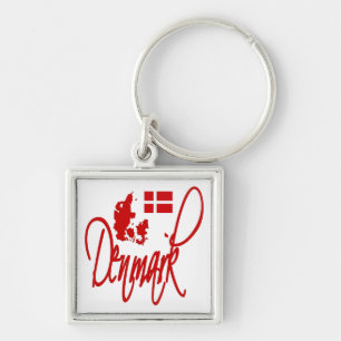 Denmark Keychain