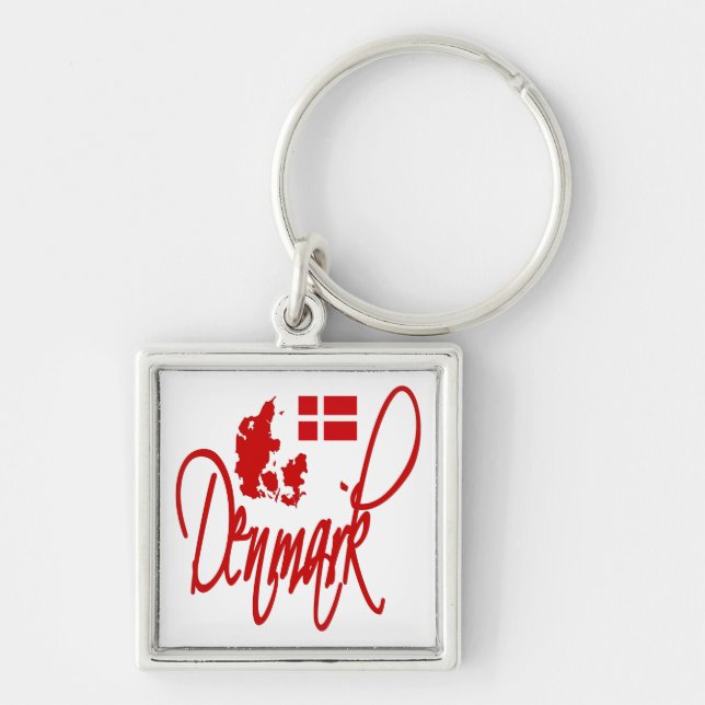 Denmark Keychain (Front)
