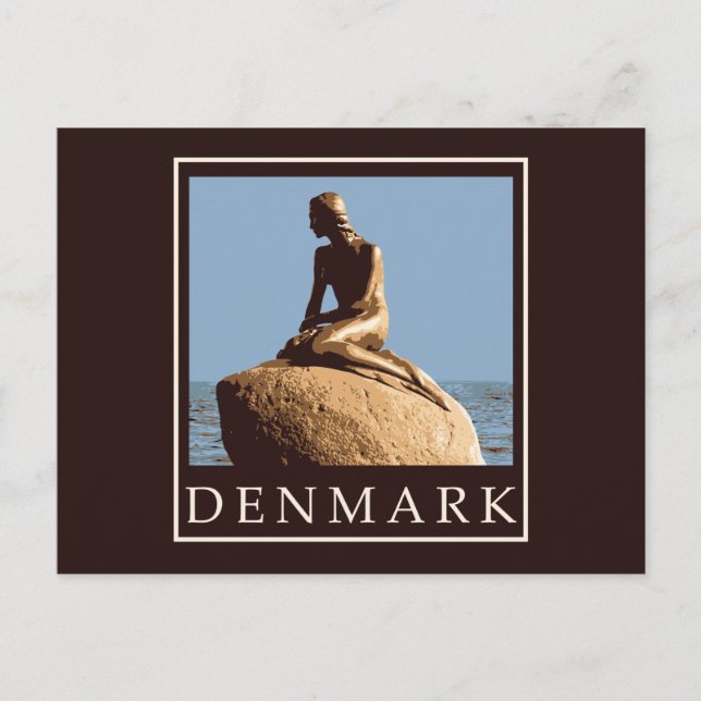 Denmark Little Mermaid Postcard (Front)