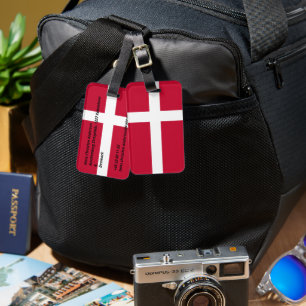 Denmark Luggage Tag